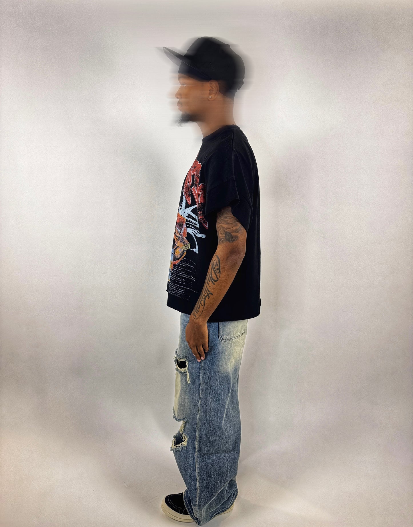 Born Hustler Rhinetsone Tee