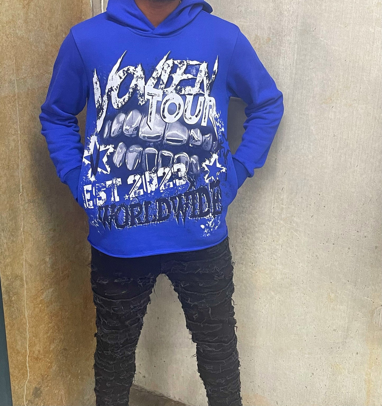 Blue Worldwide Tour Hoodie