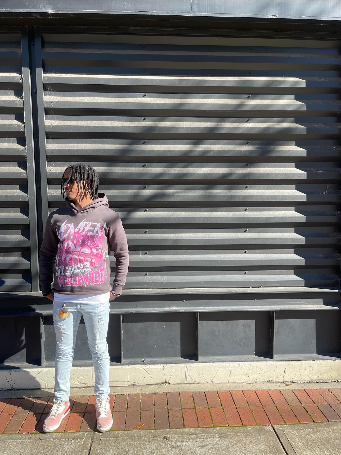 Charcoal Grey Worldwide Tour Hoodie